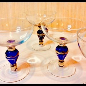 Vintage Big Gulp Champagne or Fancy Dessert Coupes